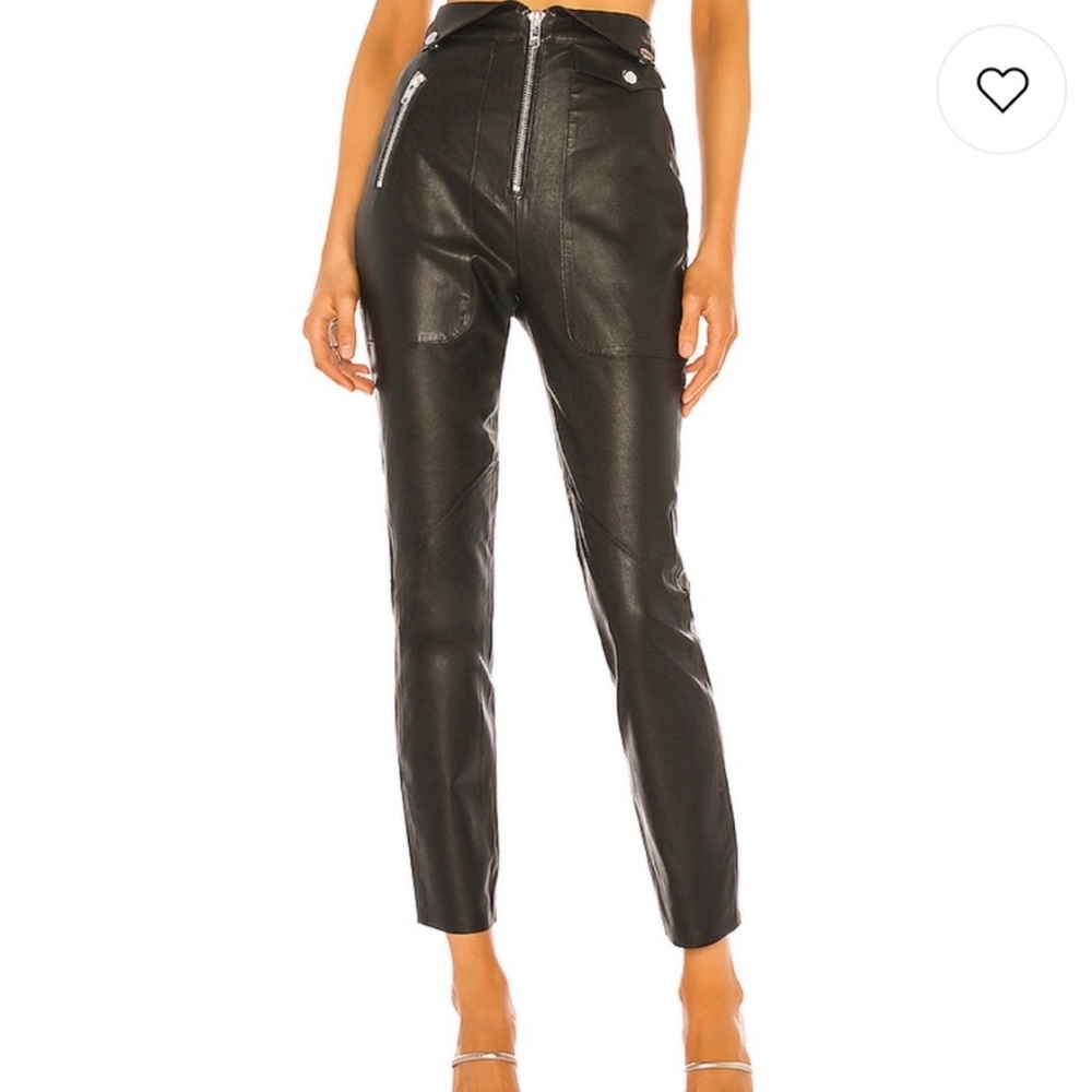 NWOT Shein High Waisted Faux Leather Pants